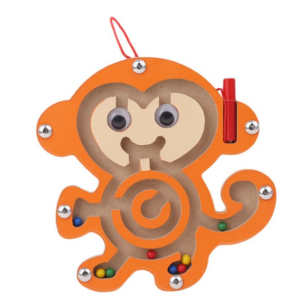 Magnetic Wooden Maze Puzzle Toy
