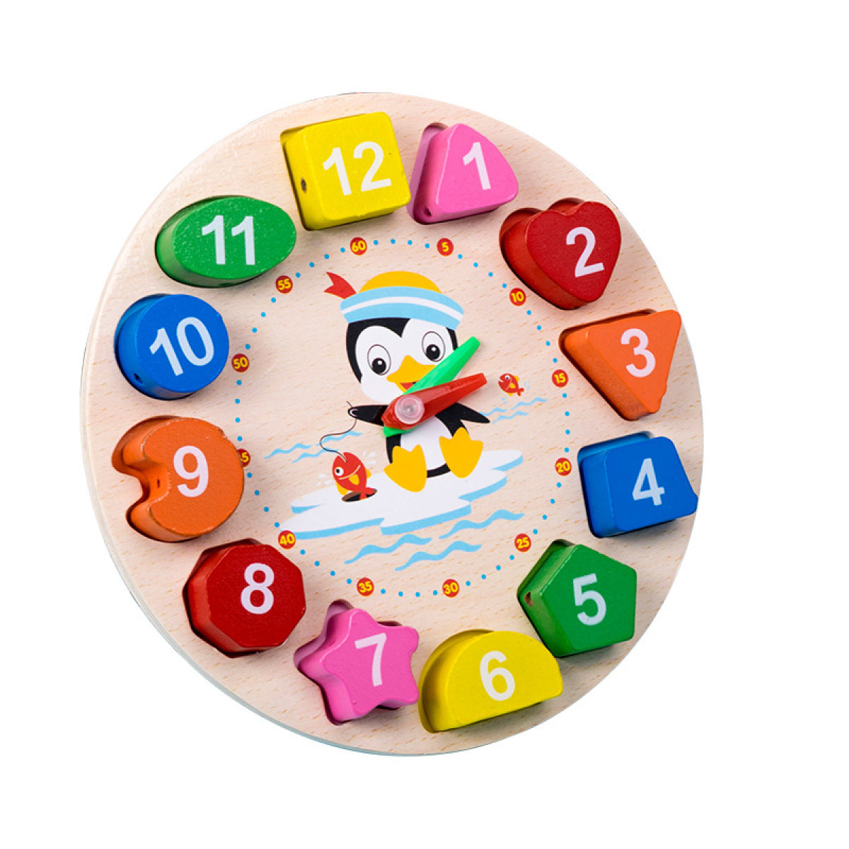 Wooden Montessori Colorful Baby Toy