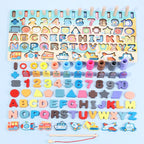 Wooden Montessori Educational Toys Set