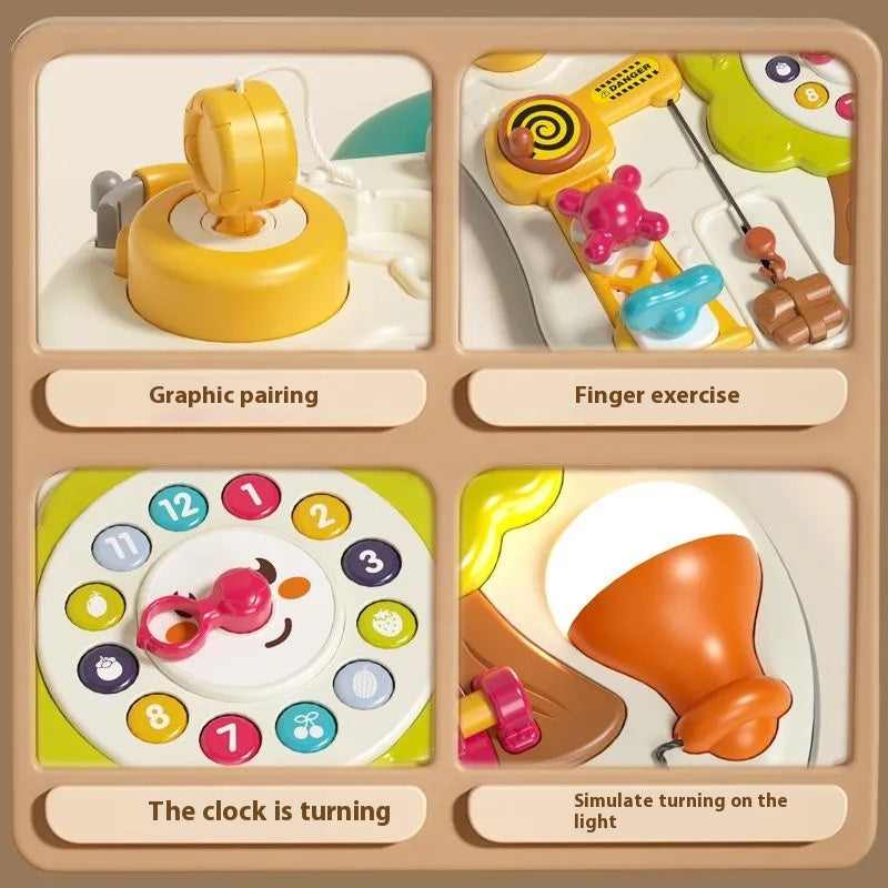 Montessori Infant Busy Board Toy